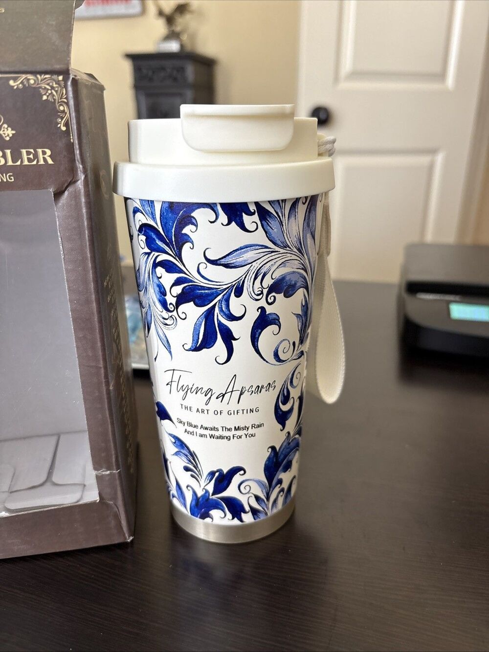 Flying Apsaras 40oz Energy Tumbler